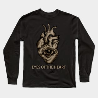 Eyes of the heart brown Long Sleeve T-Shirt